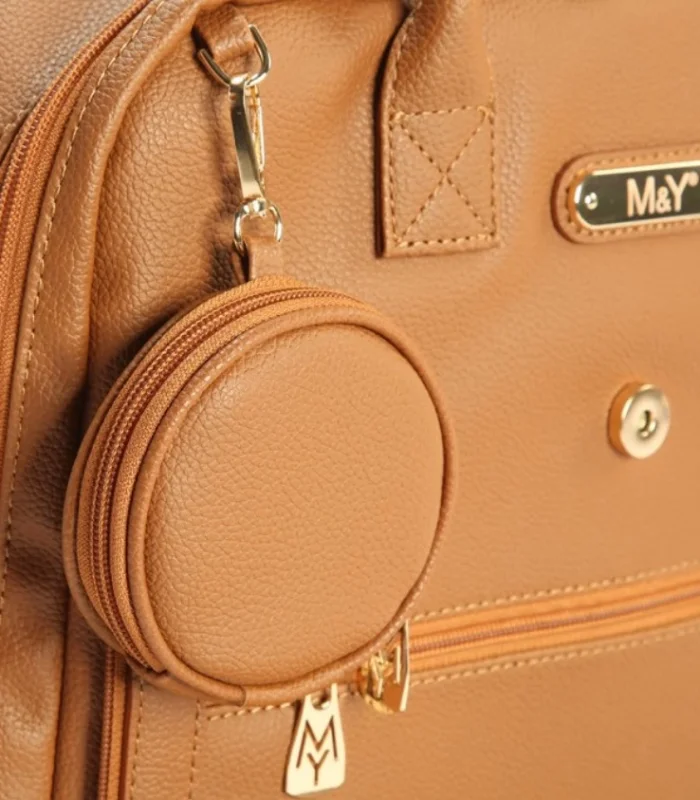 M&y Maia Anne Bebek Bakım Sırt Çantası 7310 Taba