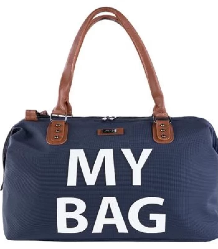 M&Y My Bag Deri Anne Bebek Bakım Çantası 7070 Lacivert