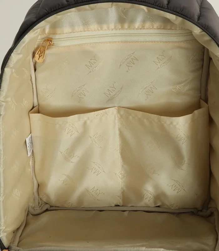 M&Y Puff Anne Bebek Bakım Sırt Çantası 7335 Gri