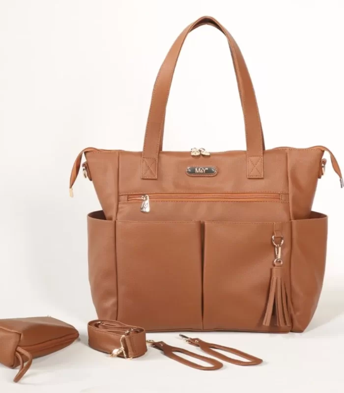 M&Y Victory Deri Anne Bebek Bakım Çantası 7210 Taba