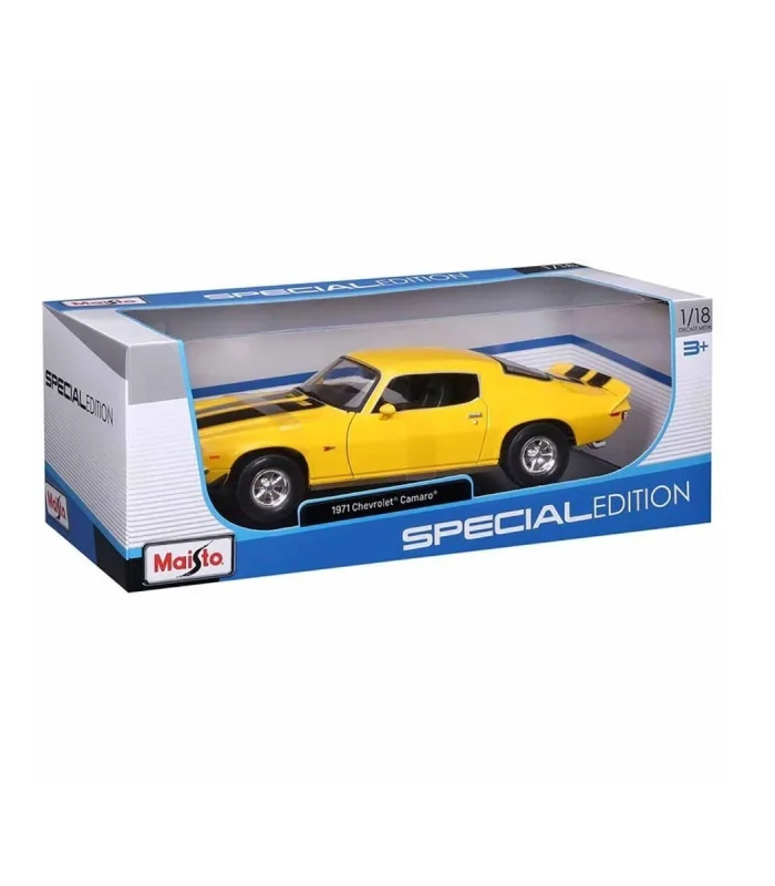 MAIS 31131 1971 Chevrolet Camaro Model Araba 1:18  -Necotoys