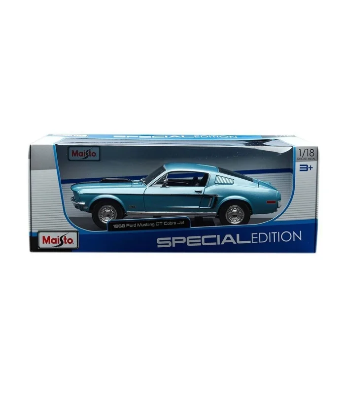 MAIS 31167 1968 Ford Mustang GT Cobra Jet 1 18