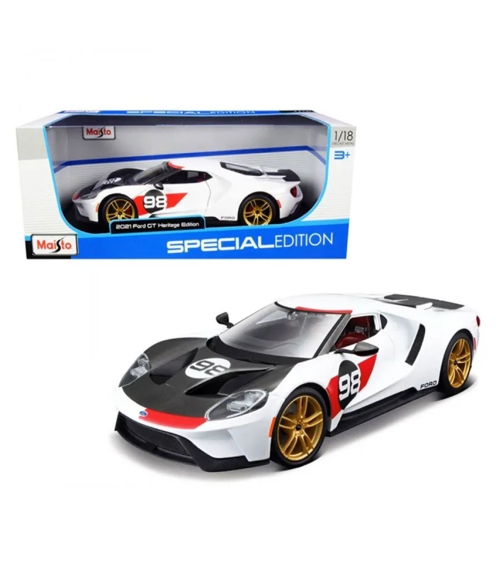 MAIS 31390 Maisto Özel Sürüm 1 18 Ford Gt Herigate Model Araba -Necotoys