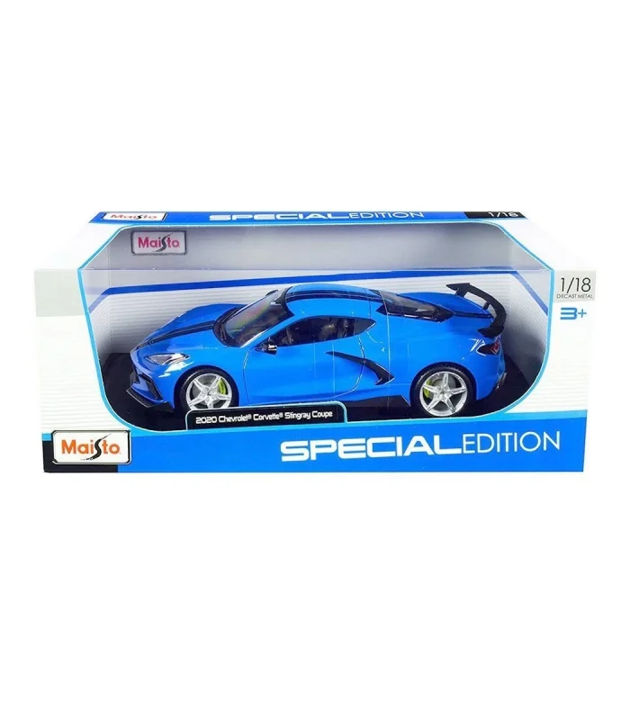 MAIS 31455 Maisto 1/18 2020 Model Chevrolet Corvette Stingray Coupe Model Araba