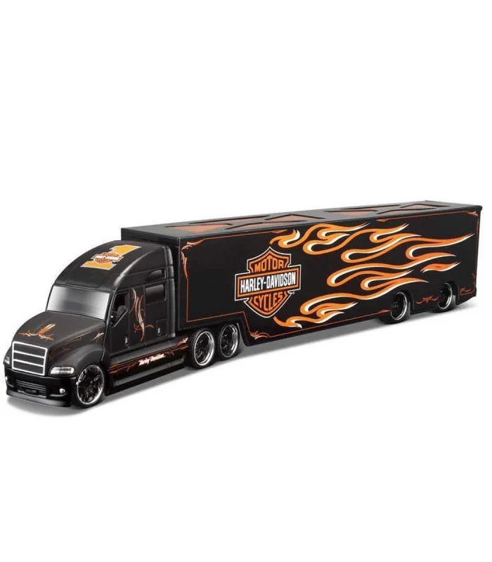 MAY 11516 1:64 Harley Davidson Taşıyıcı Tırlar -Necotoys