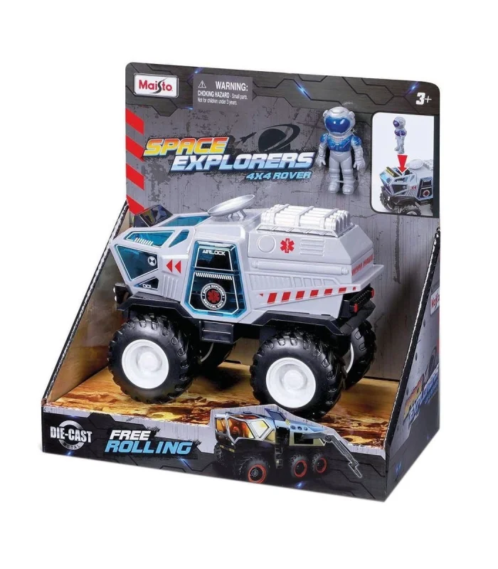 MAY 21251 Maisto Space Explorers 4x4 Rover Uzay Aracı ve Figür