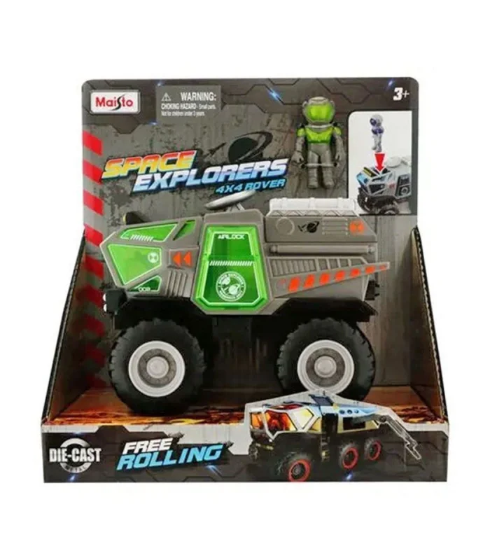 MAY 21251 Maisto Space Explorers 4x4 Rover Uzay Aracı ve Figür