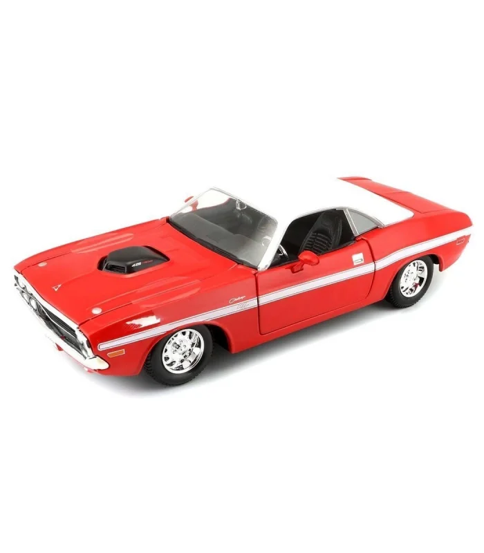 MAY 31263 1970 Dodge Challenger RT Coupe 1:24 Model Araba -Necotoys