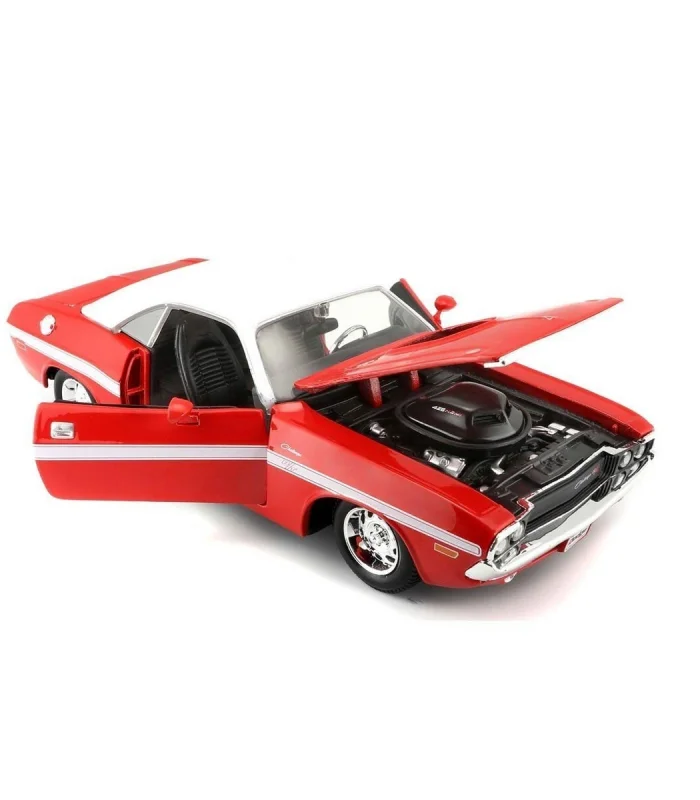 MAY 31263 1970 Dodge Challenger RT Coupe 1:24 Model Araba -Necotoys