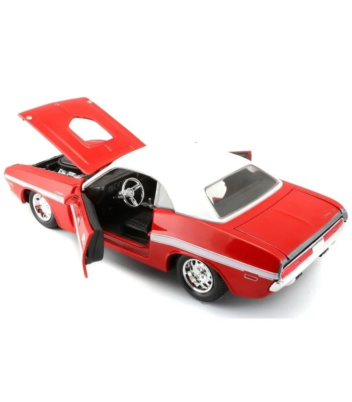 MAY 31263 1970 Dodge Challenger RT Coupe 1:24 Model Araba -Necotoys