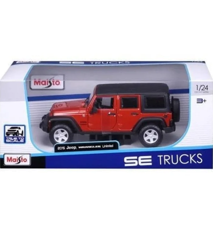 MAY 31268 2015 Jeep Wrangler Unlimited 1:24 -Necotoys