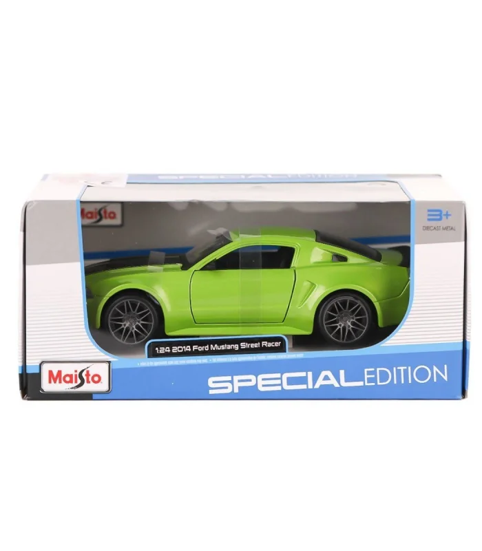 MAY 31506 2014 Ford Mustang Street Racer 1:24 Model Araba -Necotoys
