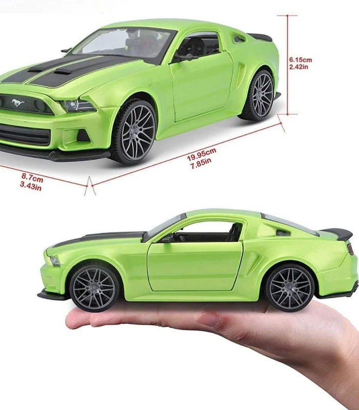 MAY 31506 2014 Ford Mustang Street Racer 1:24 Model Araba -Necotoys
