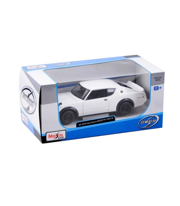 MAY 31528 Maisto 1/24 1973 Nissan Skyline 2000GT-R KPGC110 -Necotoys