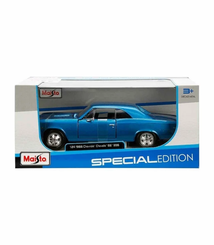 MAY 31960 1:24 Maisto Chevrolet Chevelle Ss 396 1966 Model Araba -Necotoys