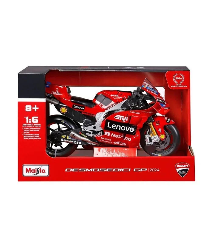 MAY 32245 1 6 Ducati Lenovo GP Racing Model Motosiklet