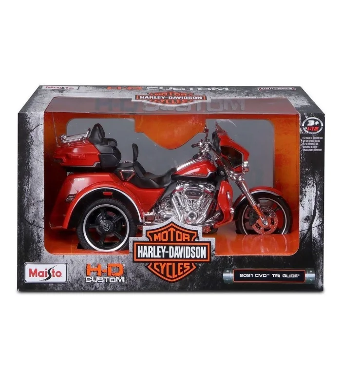 MAY 32337 Harley Davidson 2021 CVO TRI Motorsiklet 1:12 -Necotoys