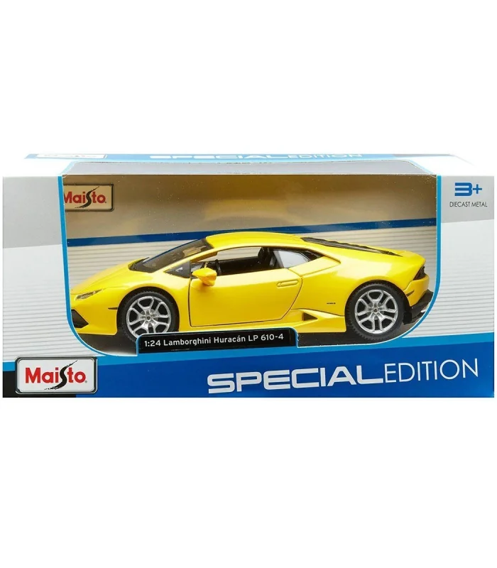MAY31509 Maisto 1/24 Lamborghini Huracan LP 610-4  Model Araba -Necotoys