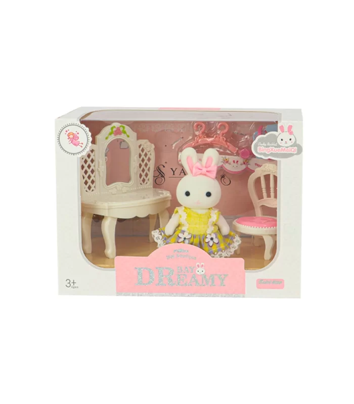 Mega Bay Dreamy Mini Tavşan Aksesuarlı