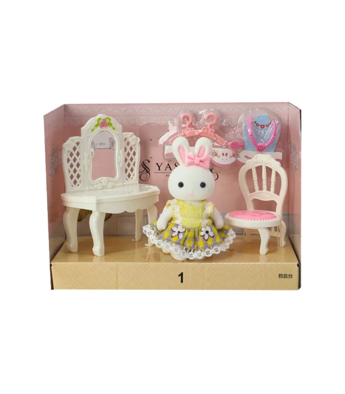Mega Bay Dreamy Mini Tavşan Aksesuarlı