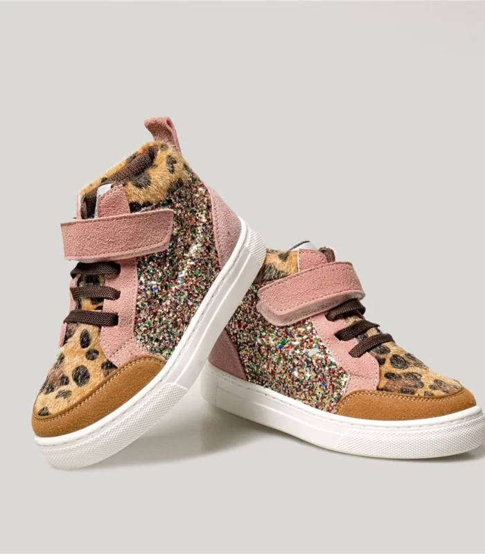 Merli & Rose Shine Çocuk Ayakkabı 139 Leopar