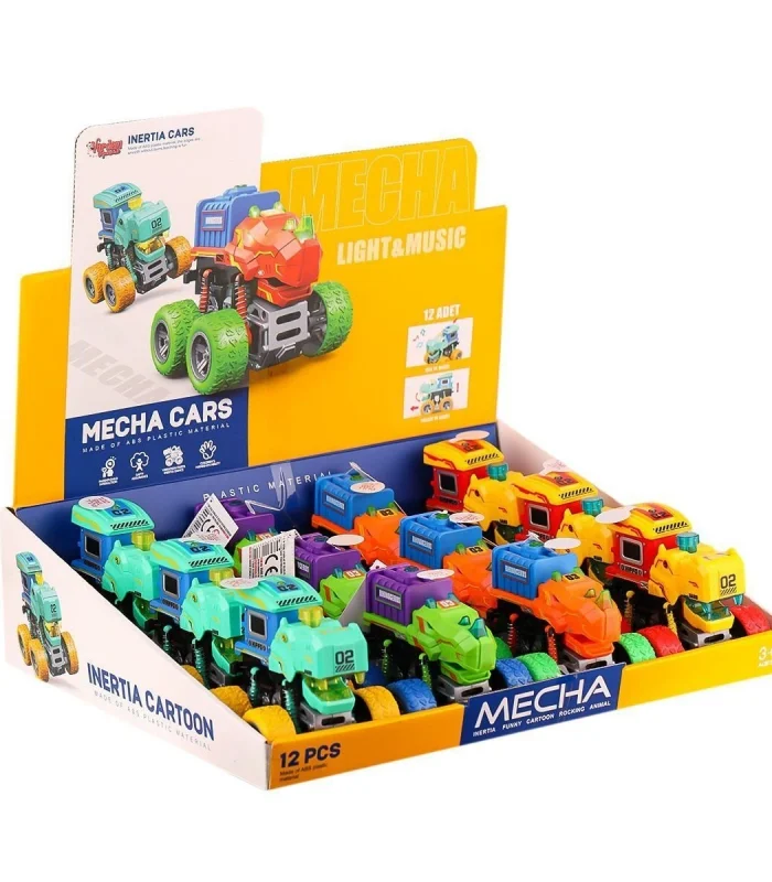 MG-D500-21 Işıklı Müzikli Gergedan / Su Aygırı -Vardem Oyuncak