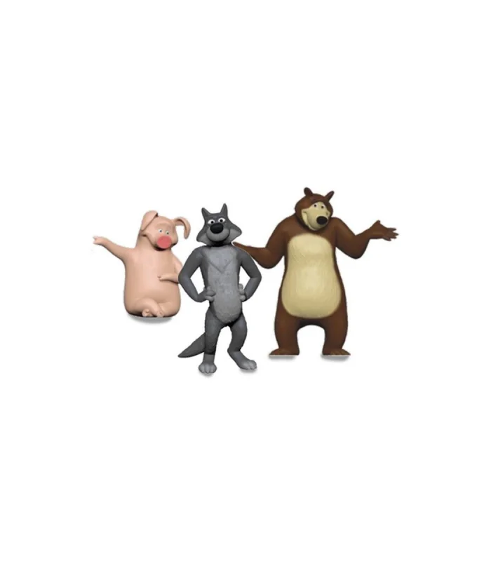 MHA20000 Maşa ve Koca Ayı Tekli Figür