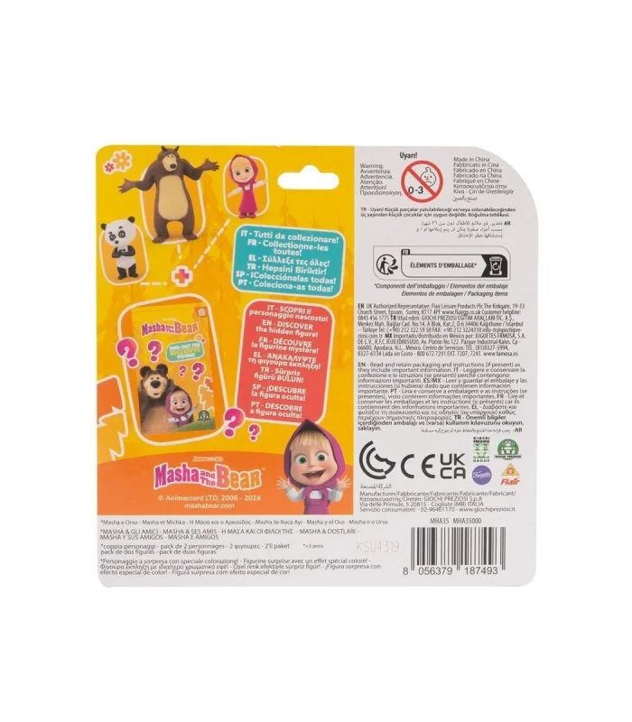 MHA35000 Maşa ve Koca Ayı İkili Paket