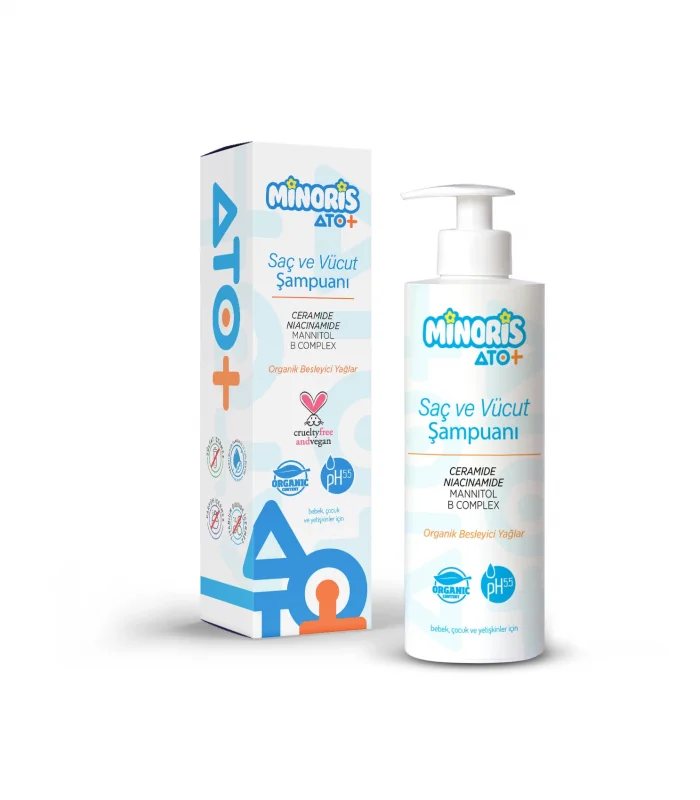 Minoris Ato+ Saç Ve Vücut Şampuanı 400 Ml
