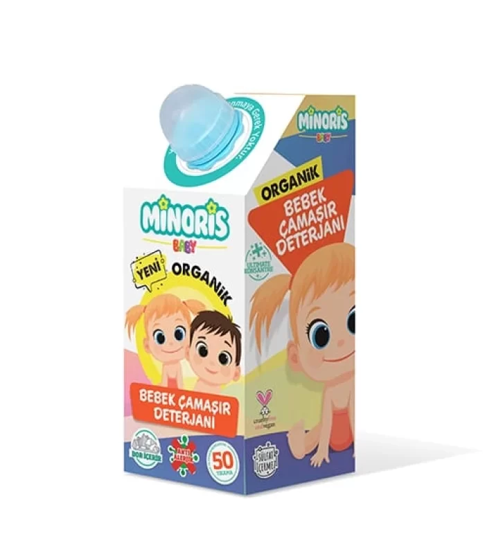 Minoris Baby Organik Antialerjik Bebek Çamaşır Deterjanı 1000ml