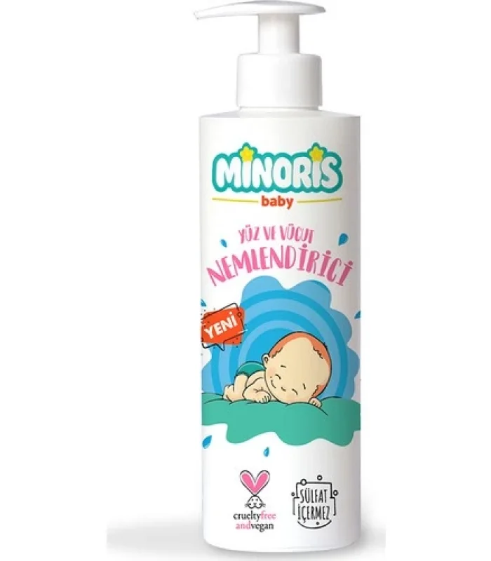 Minoris Baby Organik El Yüz ve Vücut Nemlendirici 200ml