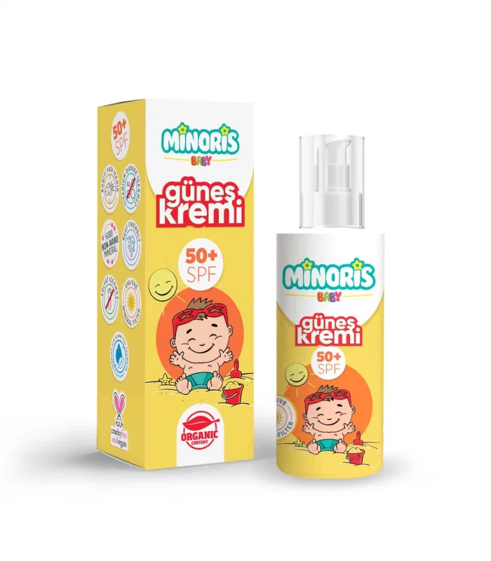 Minoris Baby Organik Güneş Kremi 50 Spf 150ml