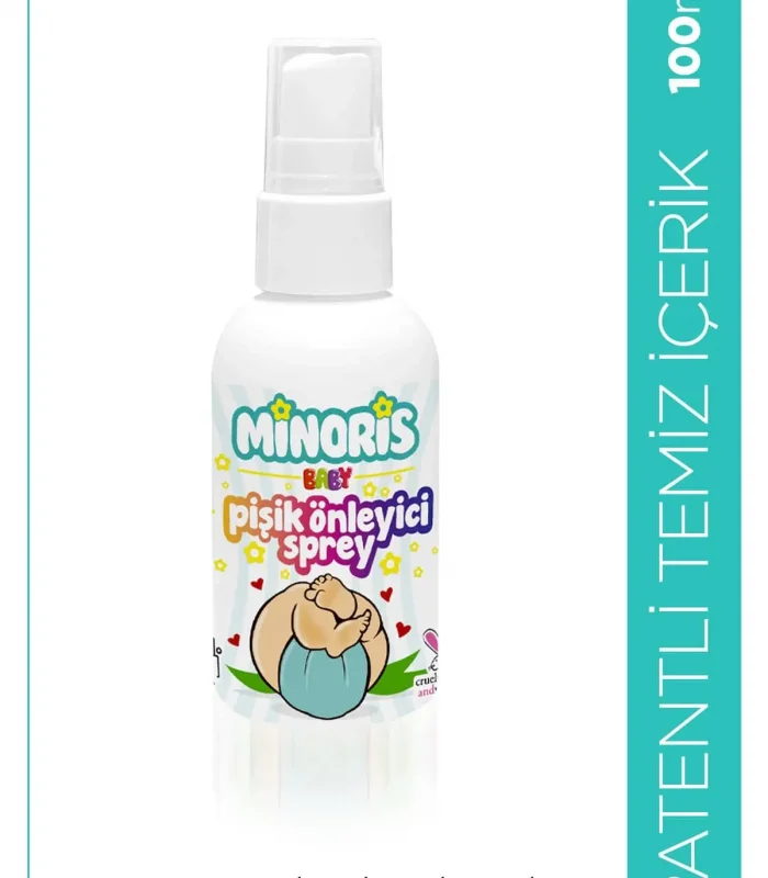 Minoris Baby Organik Pişik Önleyici Sprey 100ml