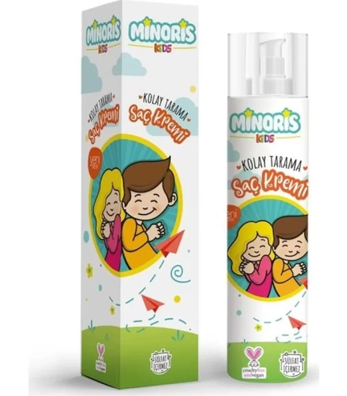 Minoris Kids Organik Kolay Tarama Saç Kremi 200ml