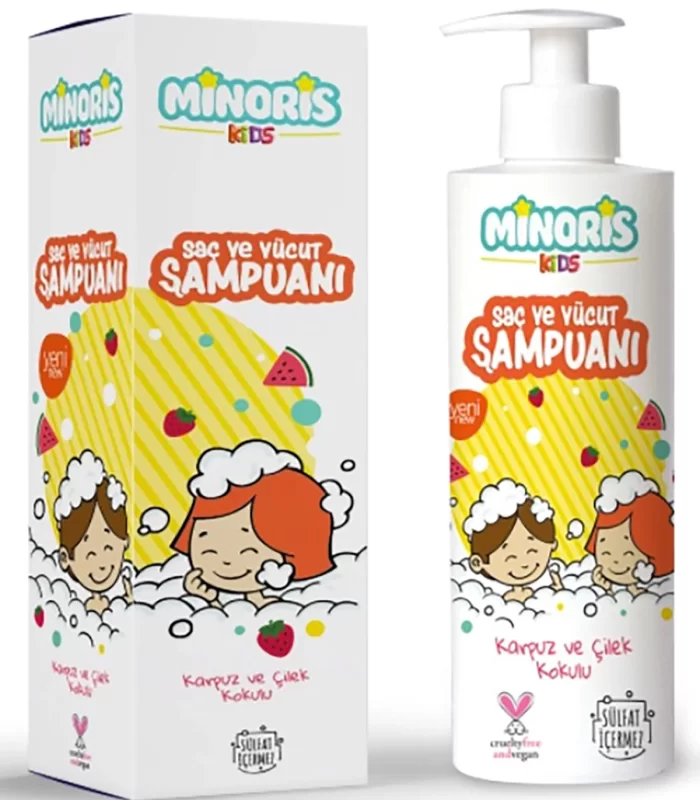 Minoris Kids Organik Saç Ve Vücut Şampuanı 400 Ml