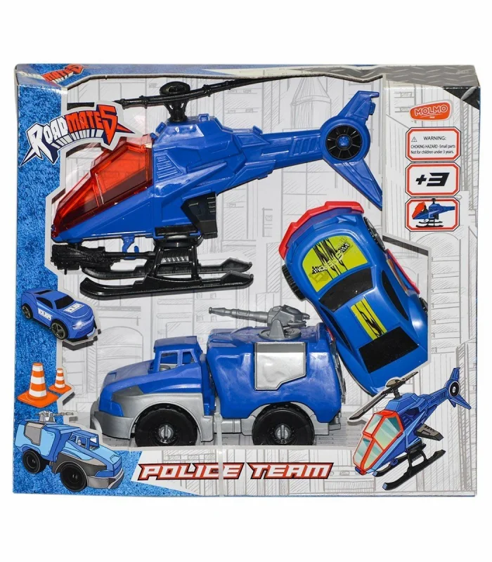 ML440 Roadmates 3lü Aksiyon Polis Seti -Molmo