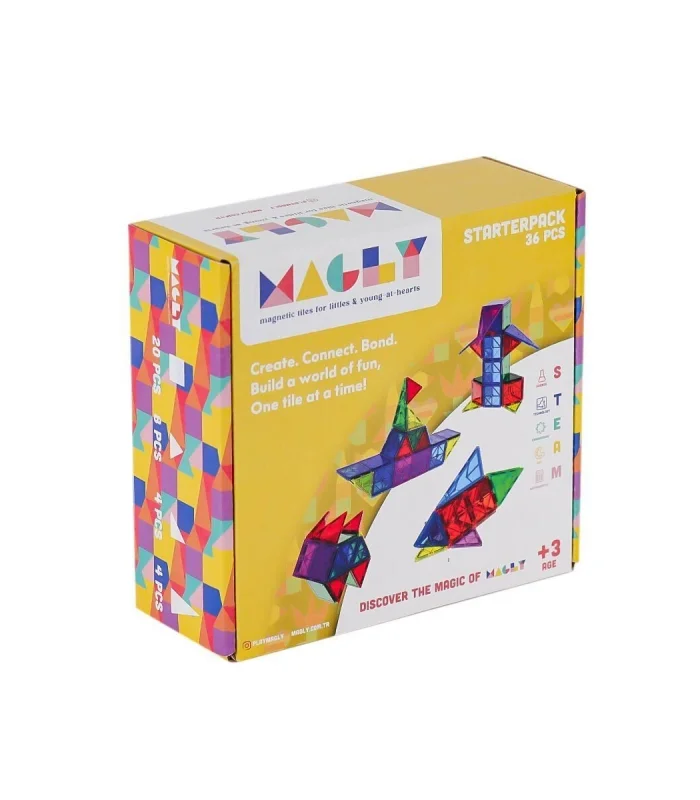 MLG-36 Manyetik Blok 36 Parça -Gepettoys