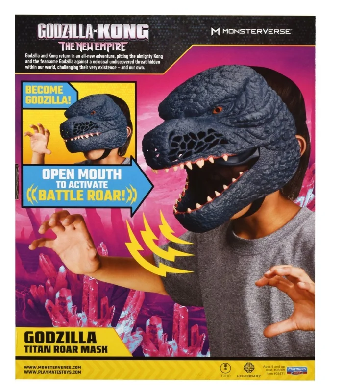 MN306000 Godzilla vs. Kong Sesli Maske - 35699