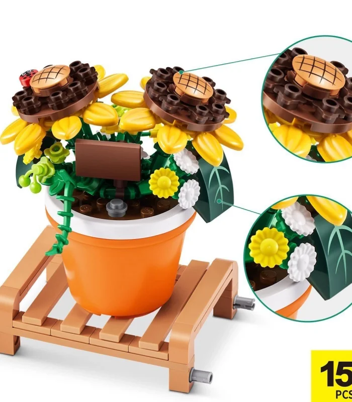 MNB08000 MAX Saksı Bitkileri sürprizi 151 parça