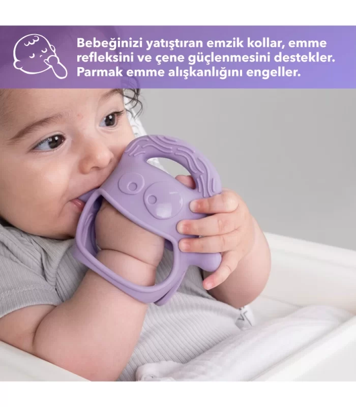 Mochi Diş Kaşıyıcı Gri