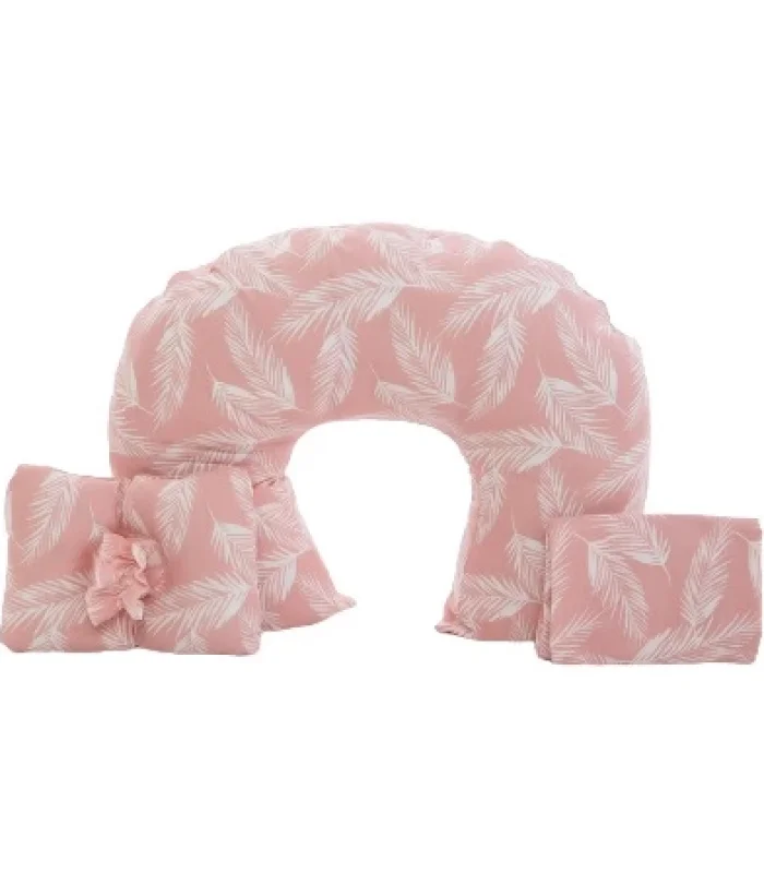 Moje Emzirme Minderi Seti 3lü Pembe Yaprak