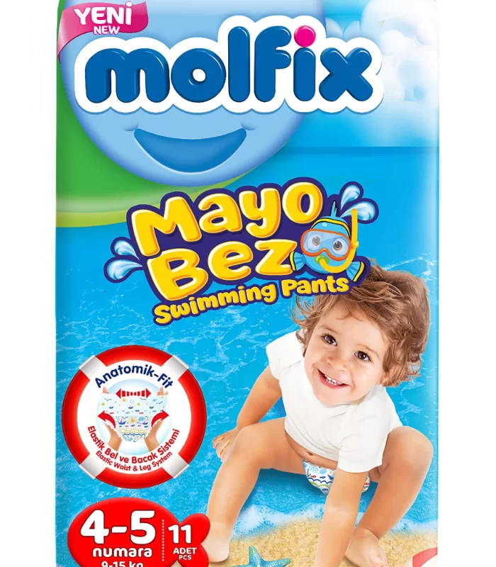 Molfix Mayo Bez 4-5 Beden 9-15 Kg 11 Adet