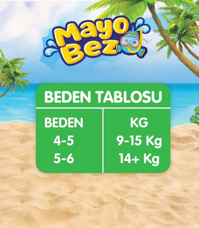 Molfix Mayo Bez 5-6 Beden 14+ Kg 10 Adet