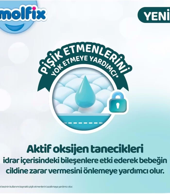 Molfix Premium Bebek Bezi Fırsat Paketi 4 Beden 7-14 Kg 54 Adet