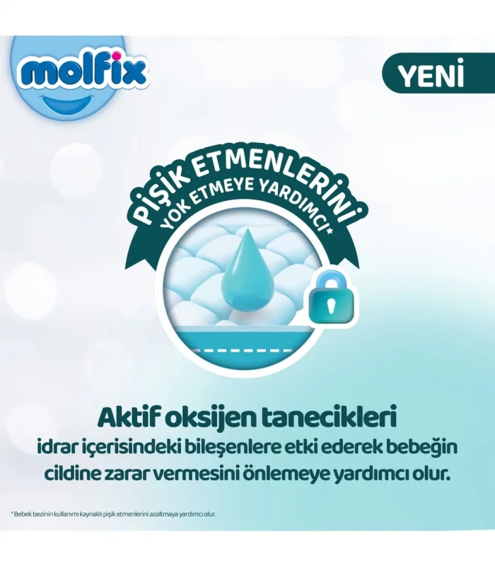 Molfix Premium Bebek Bezi Ultra Fırsat Paketi 6 Beden 15+ Kg 54 Adet