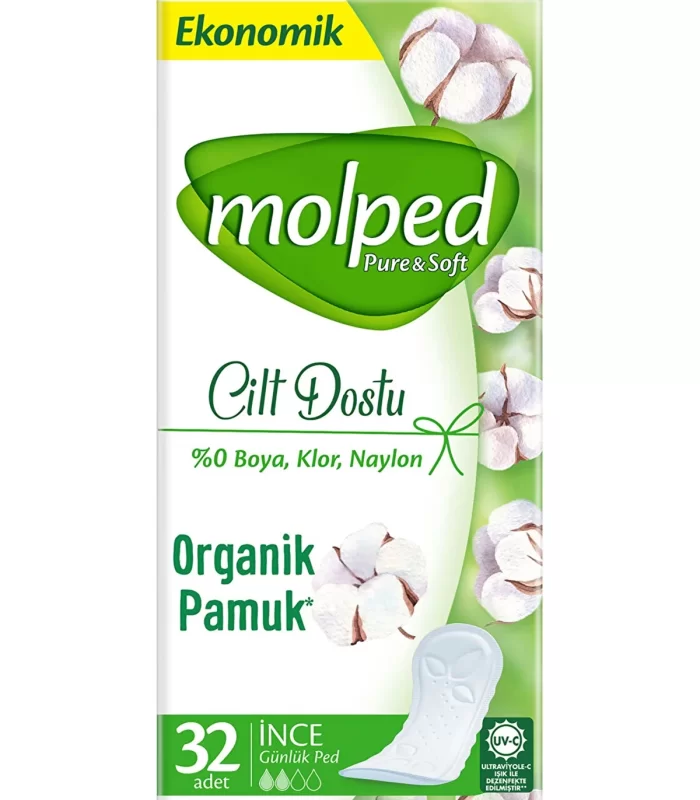 Molped Pure&Soft Cilt Dostu Ped Eko 32 Adet