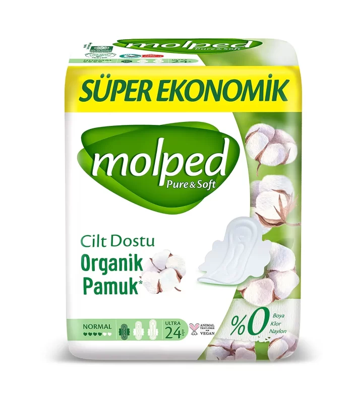 Molped Pure&Soft Normal Ped Süper Eko 24 Adet