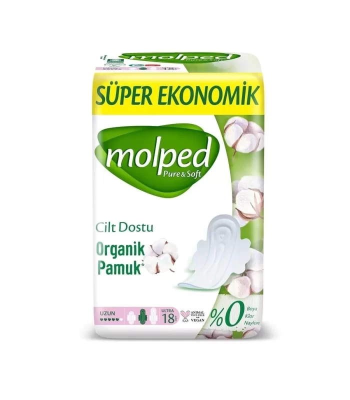 Molped Pure&soft Ped Uzun Süper Eko 18 Adet
