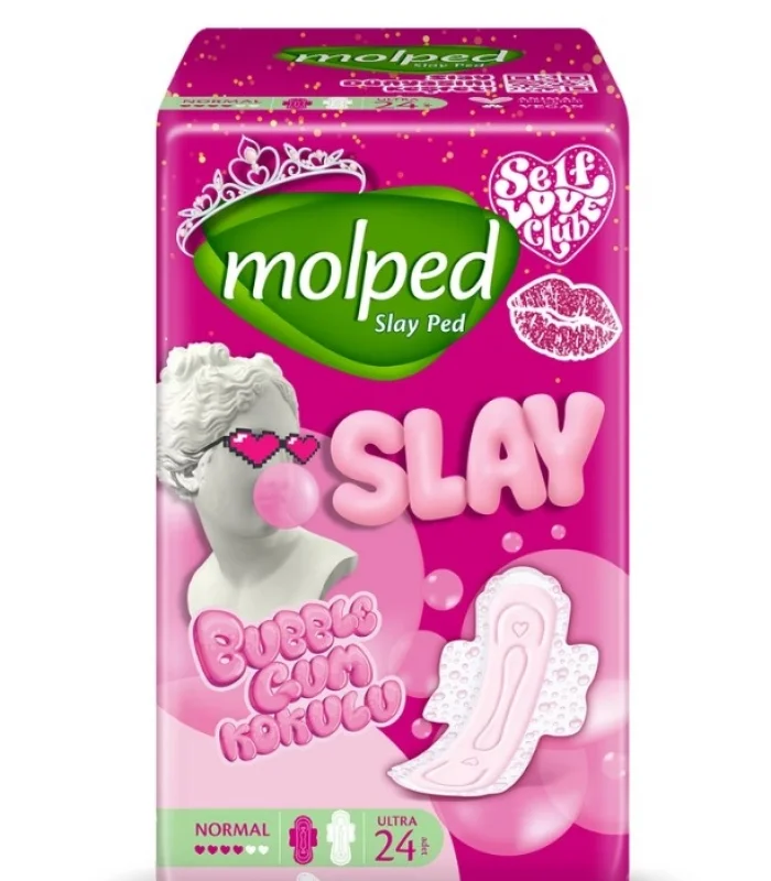 Molped Slay Süper Eko Normal Ped 24 Adet