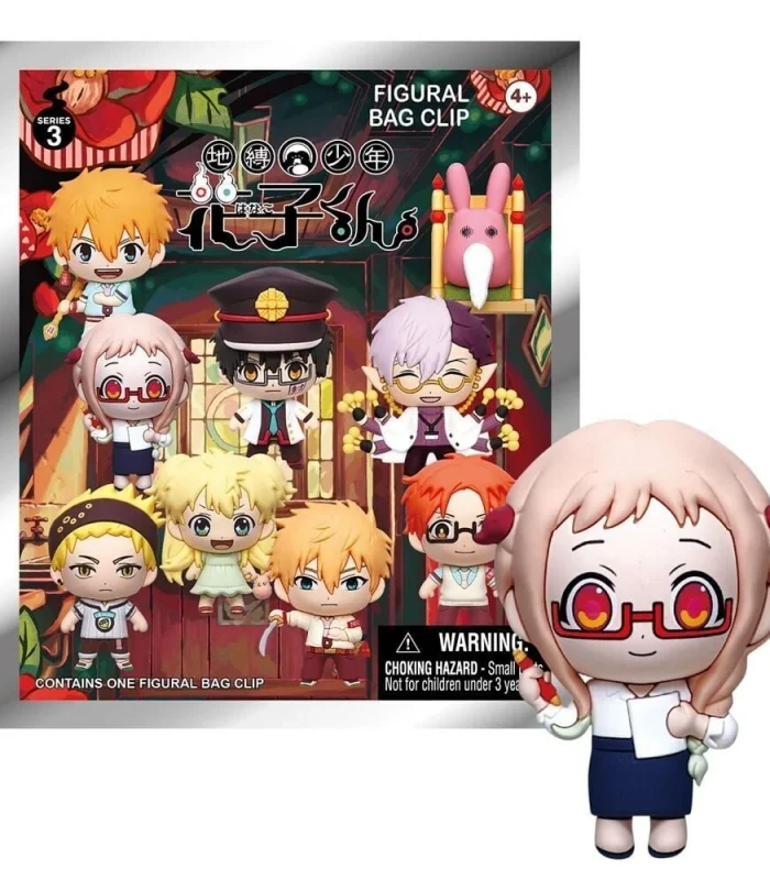 MON 72685 MONOGRAM TOİLET-BOUND HANAKO-KUN KLİPSLİ FİGÜR SERİ 3 24LÜ DİSPLAY